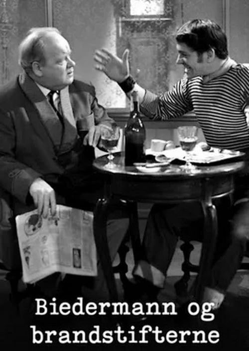 Biedermann og brandstifterne (1965) poster