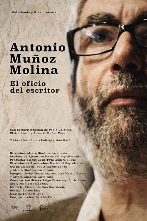 Antonio Muñoz Molina, the Job of the Writer (2015) poster