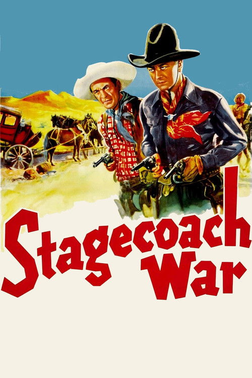 Stagecoach War (1940) poster
