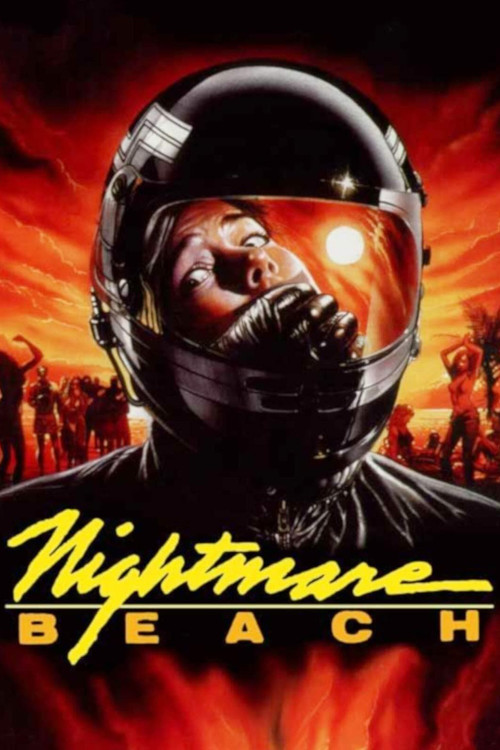 Nightmare Beach (1989) poster