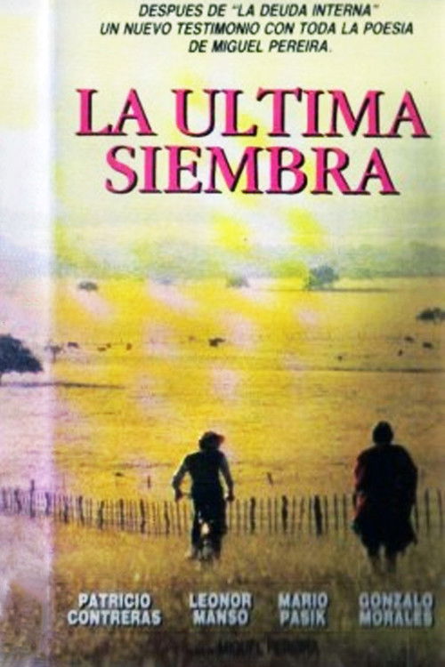 La última siembra (1991) poster