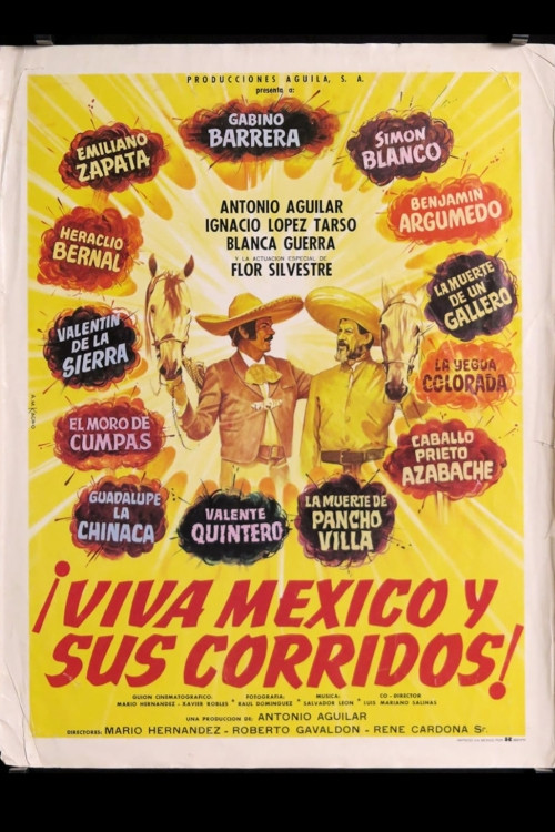 Viva México y sus corridos (1982) poster