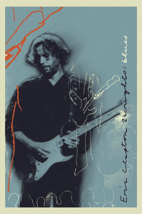 Eric Clapton - The Definitive 24 Nights - Blues (2023) poster