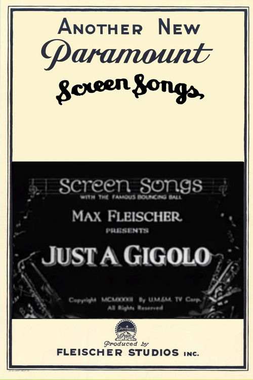 Just a Gigolo (1932) poster