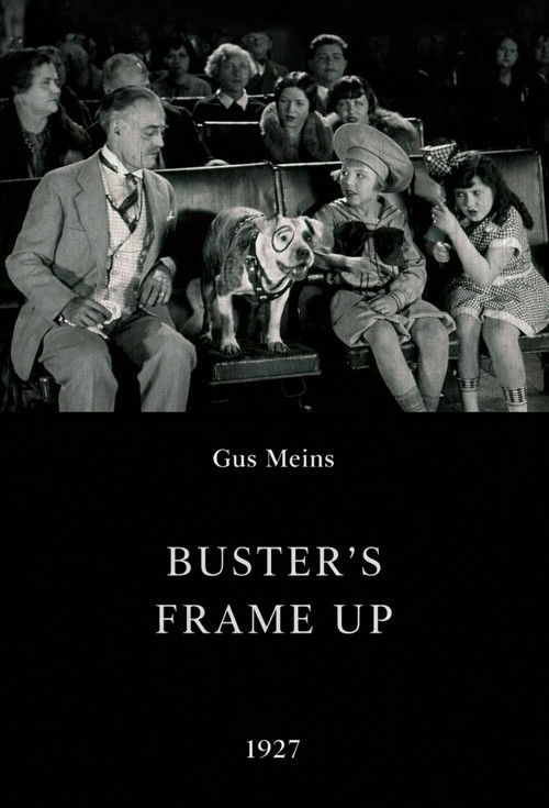Buster's Frame Up (1927) poster