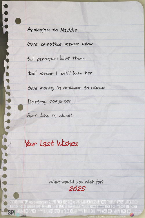 Your Last Wishes (2024) poster