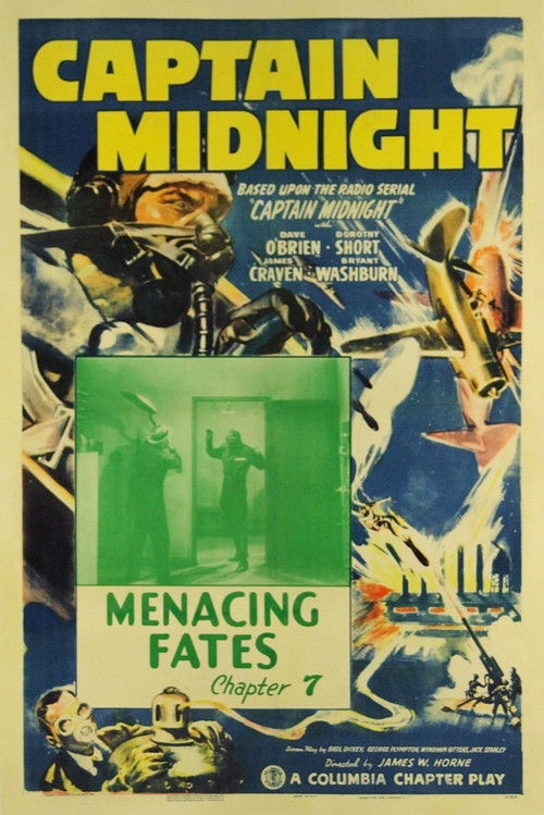 Captain Midnight (1942) poster