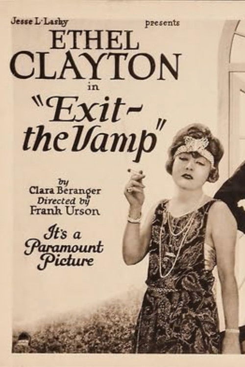 Exit the Vamp (1921) poster