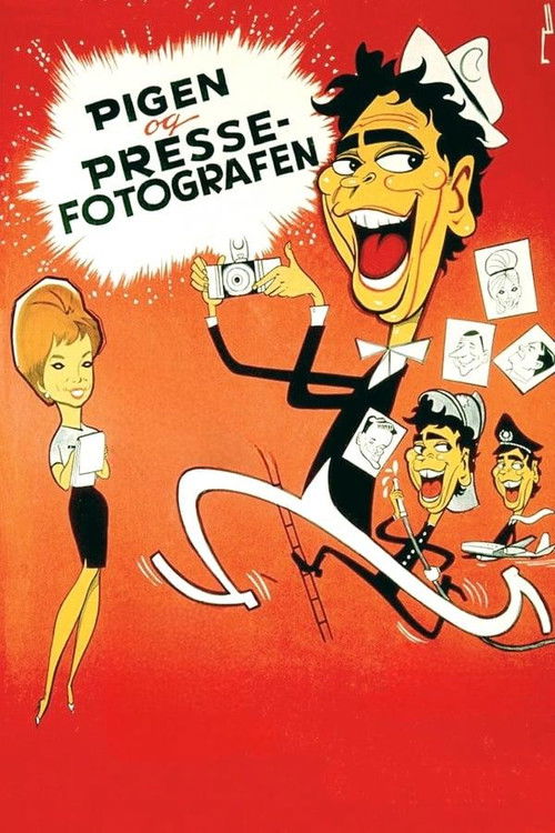 Pigen og pressefotografen (1963) poster