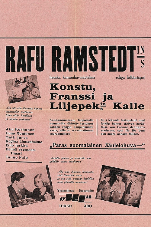 Helsingin kuuluisin liikemies (1934) poster