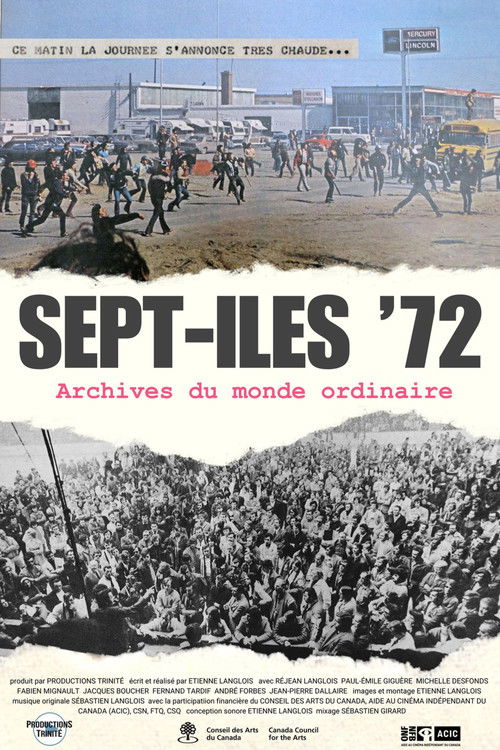 Sept-Îles '72: Archives du monde ordinaire (2024) poster