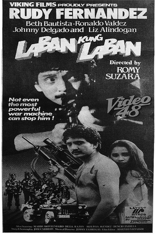 Laban Kung Laban (1986) poster