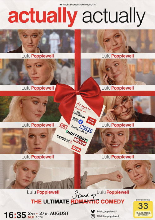 Lulu Popplewell: Actually, Actually (2023) poster
