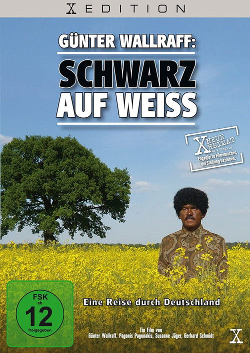 Günter Wallraff: Schwarz auf Weiss (2009) poster