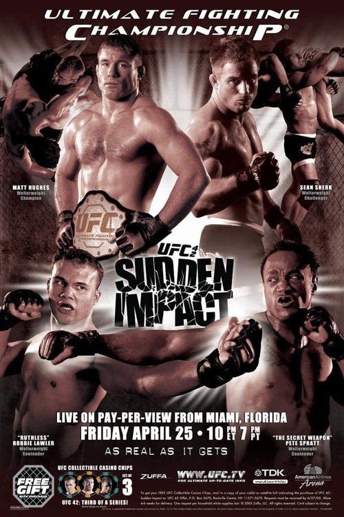 UFC 42: Sudden Impact (2003) poster