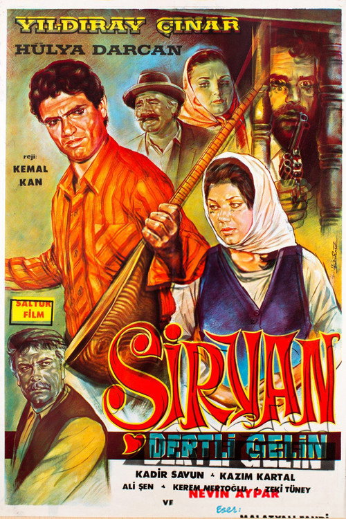 Dertli Gelin Şirvan (1969) poster