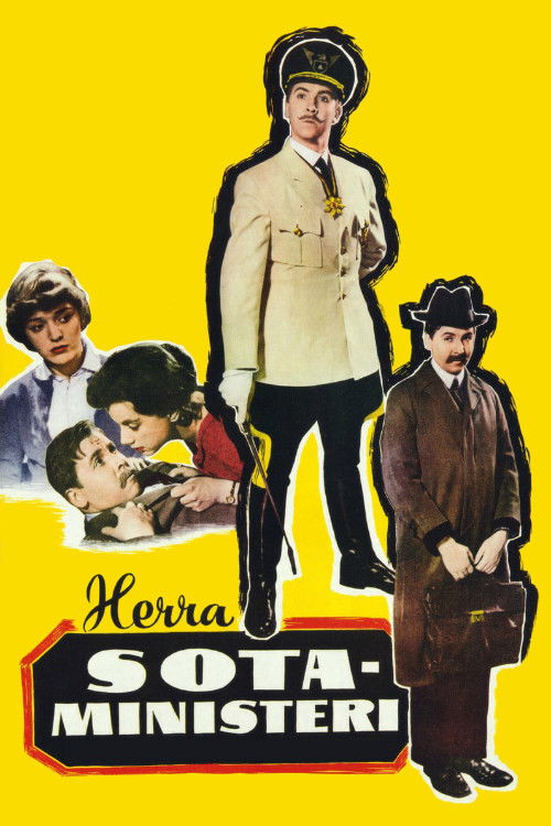 Herra sotaministeri (1957) poster