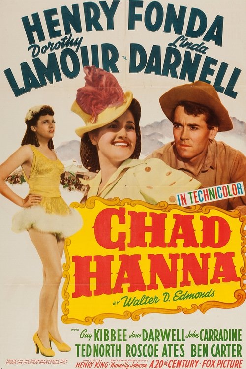 Chad Hanna (1940) poster