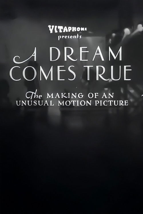 A Dream Comes True (1935) poster