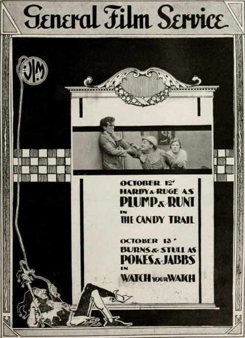 The Candy Trail (1916) poster
