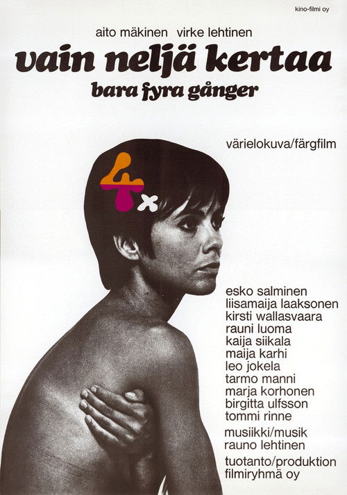Vain neljä kertaa (1968) poster