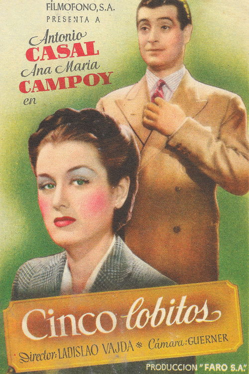 Cinco lobitos (1945) poster