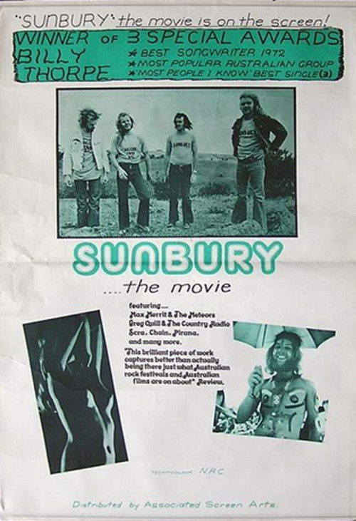 Sunbury '72 (1972) poster