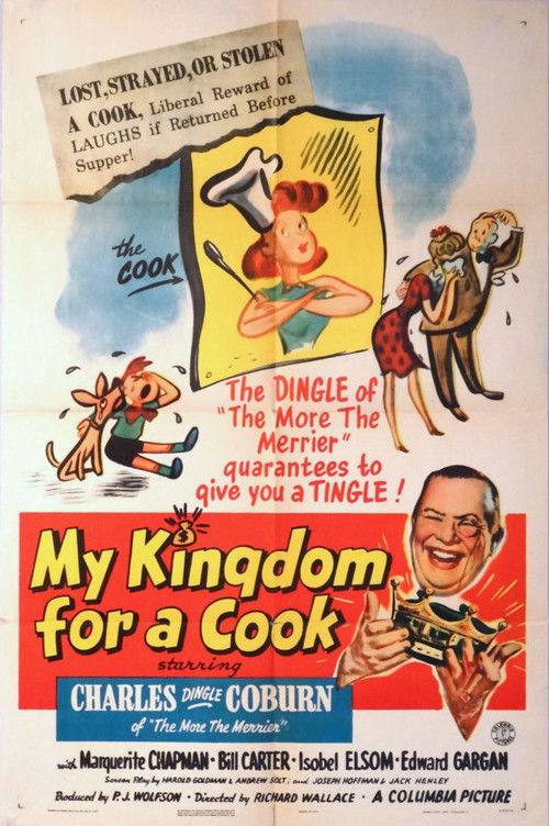 My Kingdom for a Cook (1943) poster