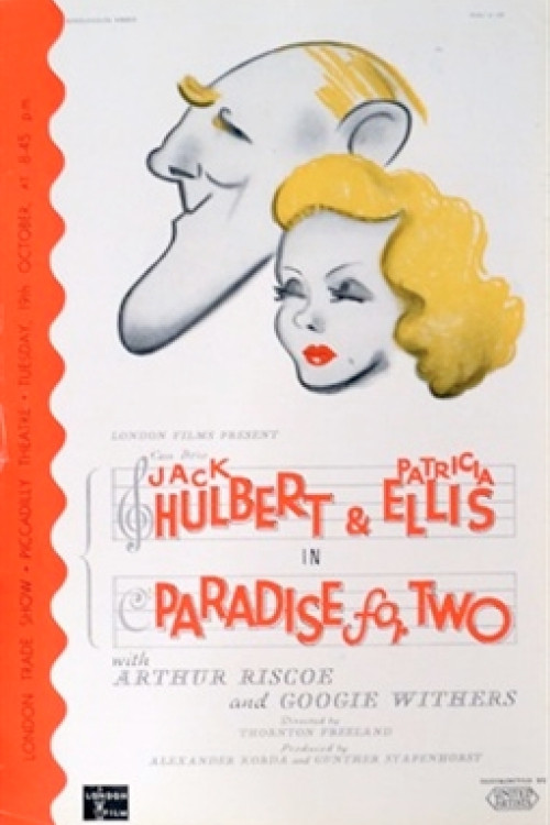 Paradise for Two (1937) poster