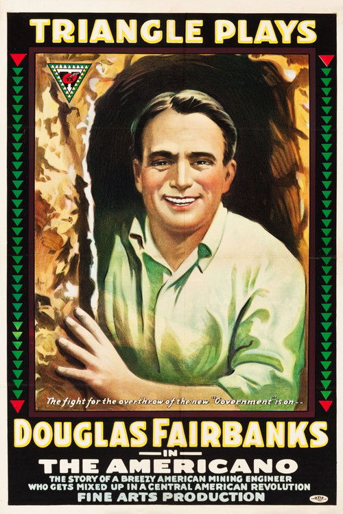 The Americano (1916) poster