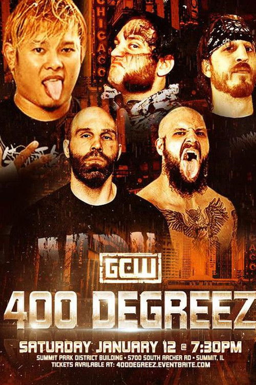 GCW 400 Degreez (2019) poster