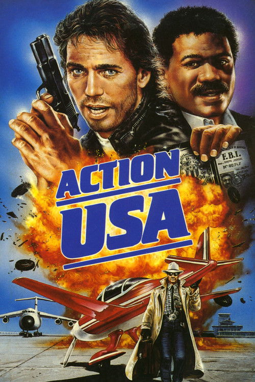 Action U.S.A. (1989) poster