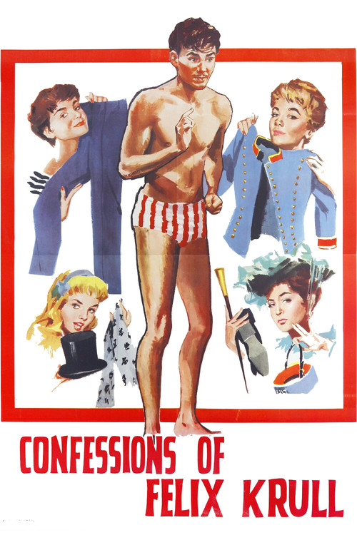 Bekenntnisse des Hochstaplers Felix Krull (1957) poster
