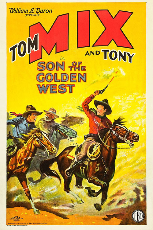 The Son of the Golden West (1928) poster