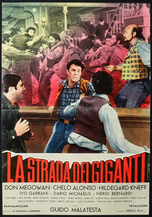 La strada dei giganti (1960) poster