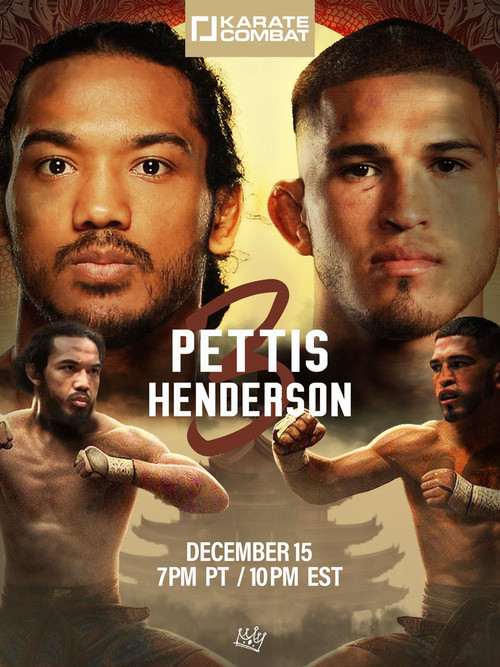 Karate Combat 43: Pettis vs. Henderson (2023) poster