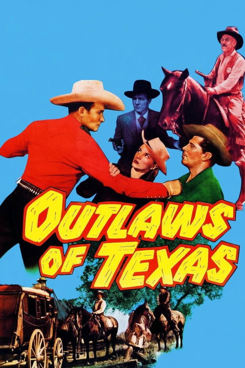Outlaws of Texas (1950) poster
