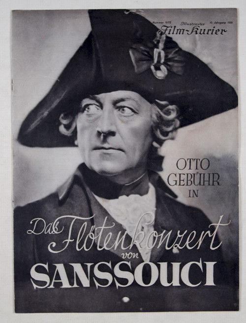 Das Flötenkonzert von Sans-Souci (1930) poster