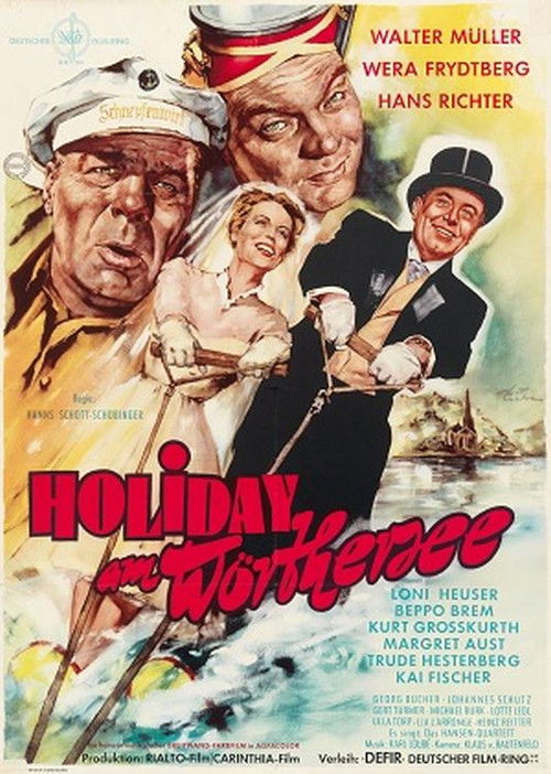 Holiday am Wörthersee (1956) poster