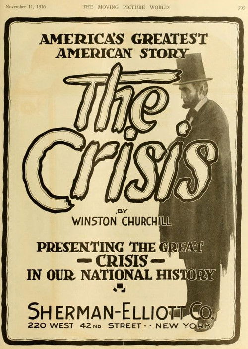 The Crisis (1916) poster