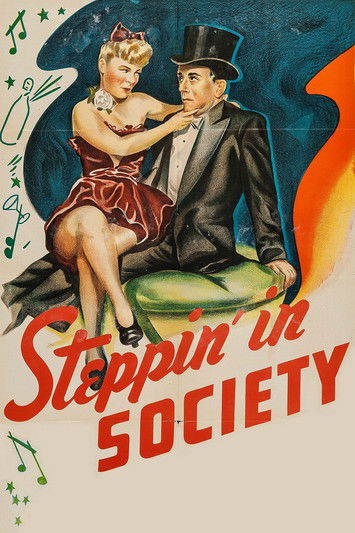 Steppin' in Society (1945) poster
