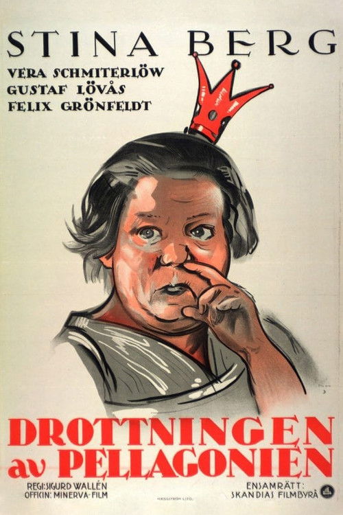 Drottningen av Pellagonien (1927) poster