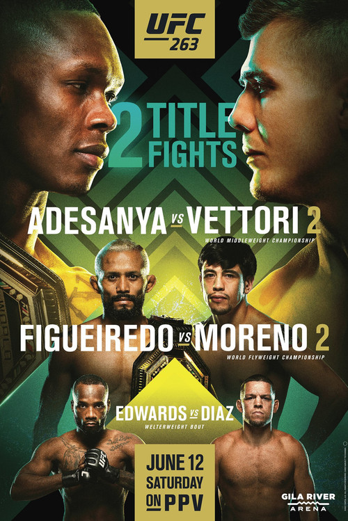 UFC 263: Adesanya vs. Vettori 2 (2021) poster