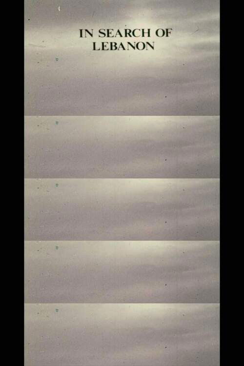 In Search of Lebanon (1970) poster