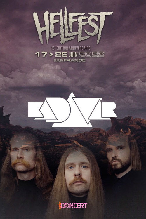 Kadavar - Hellfest 2022 (2022) poster