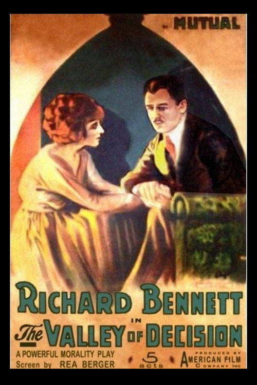 The Valley of Decision (1916) poster