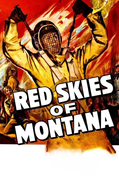 Red Skies of Montana (1952) poster
