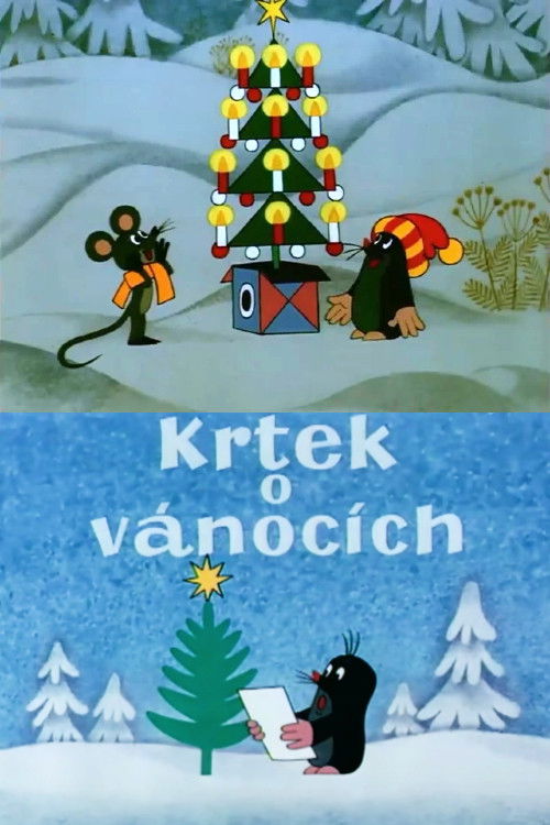 Krtek o vánocích (1975) poster