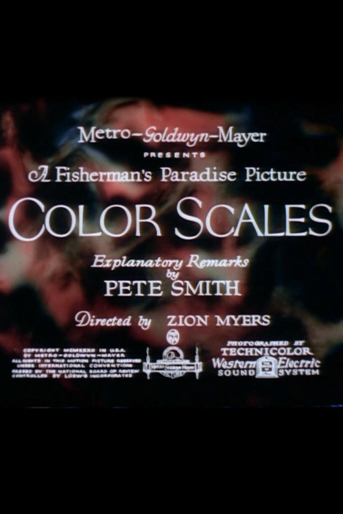 Color Scales (1932) poster
