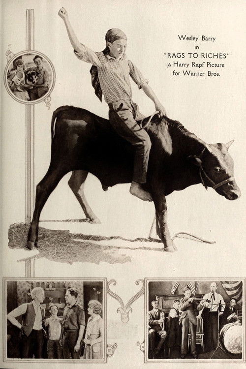 Rags to Riches (1922) poster